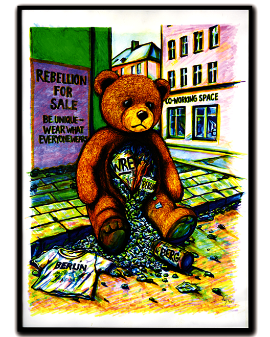 UNBEARABLE (Stage 12/25) - 
	Einstrichzeichnung von Fatih Alasalvaroglu
